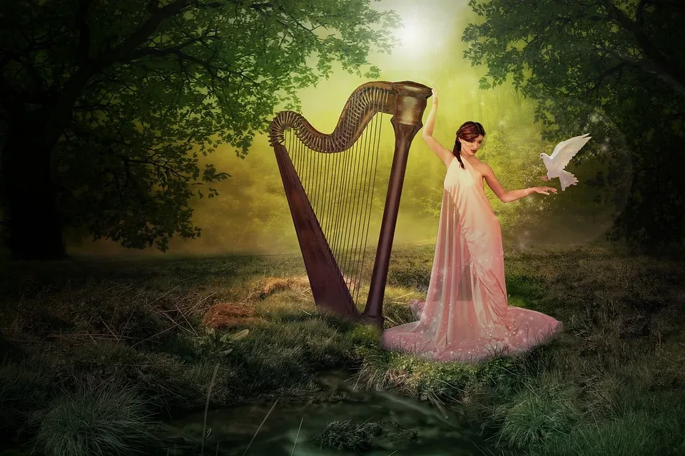 Die Harfe: Ein antikes Instrument erlebt eine Renaissance bei jungen Musikliebhabern in Königswinter