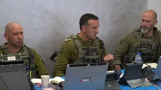 Entführte Soldaten und die letzte Einheit: IDF Chef in Khan Yunis