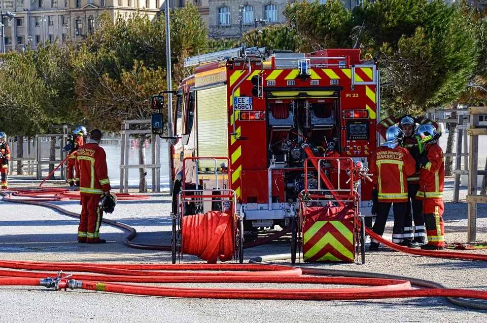 Alkoholisierter Autofahrer greift Feuerwehrmann nach Unfall an