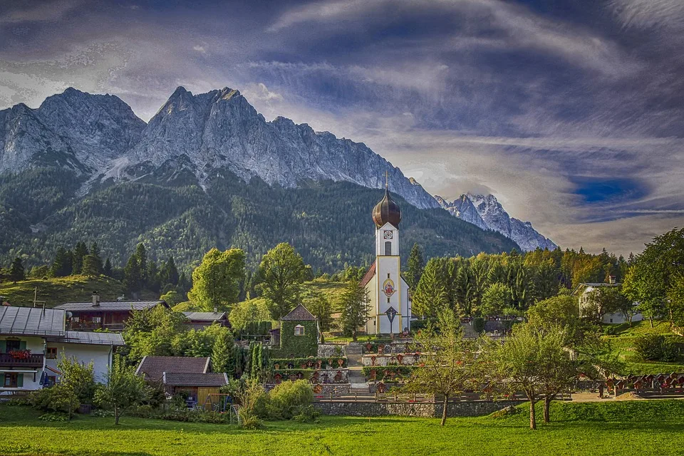 Garmisch-Partenkirchen feiert den ukrainischen Unabhängigkeitstag