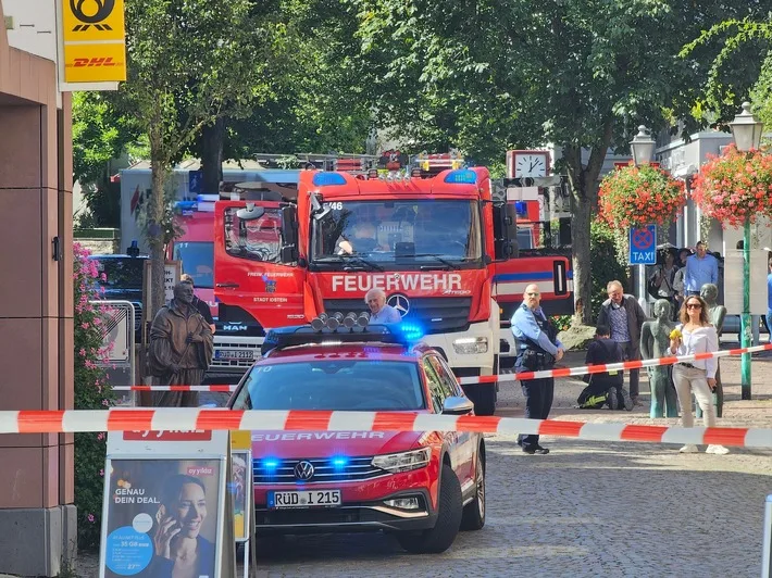 Gasgeruch in Idstein: Feuerwehr rettet Anwohner aus Tiefgarage