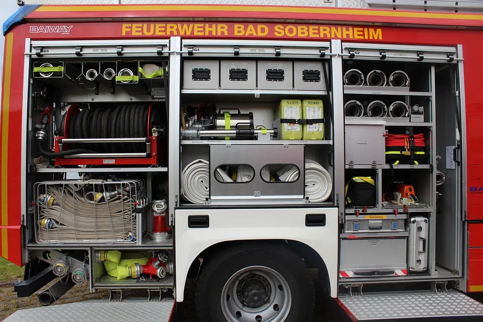 Neubrandenburg: Feuerwehr löscht Brand in umstrittener BAZ-Halle