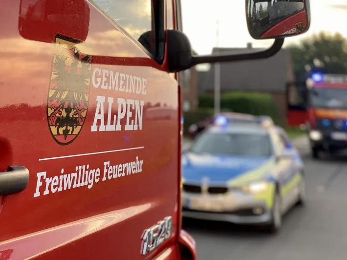 Technischer Defekt: Feuerwehr alarmiert in Alpen wegen Brandmelder