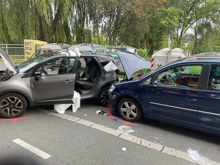 Verkehrsunfall in Dortmund-Kirchderne: Kinder leicht verletzt, Glück im Unglück