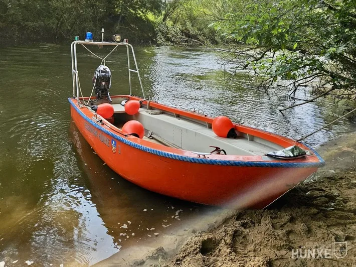 Ente in Not: Feuerwehr Hünxe trifft auf flüchtiges Tier