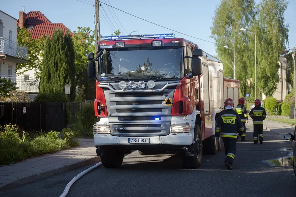 Retter in Not: Feuerwehr Elmshorn befreit Katze und Enten