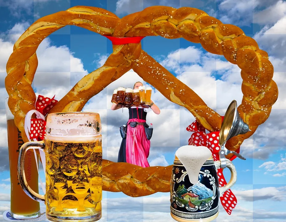 Spektakuläre Luftaufnahmen: Oktoberfest bei Sonnenuntergang erstrahlt!