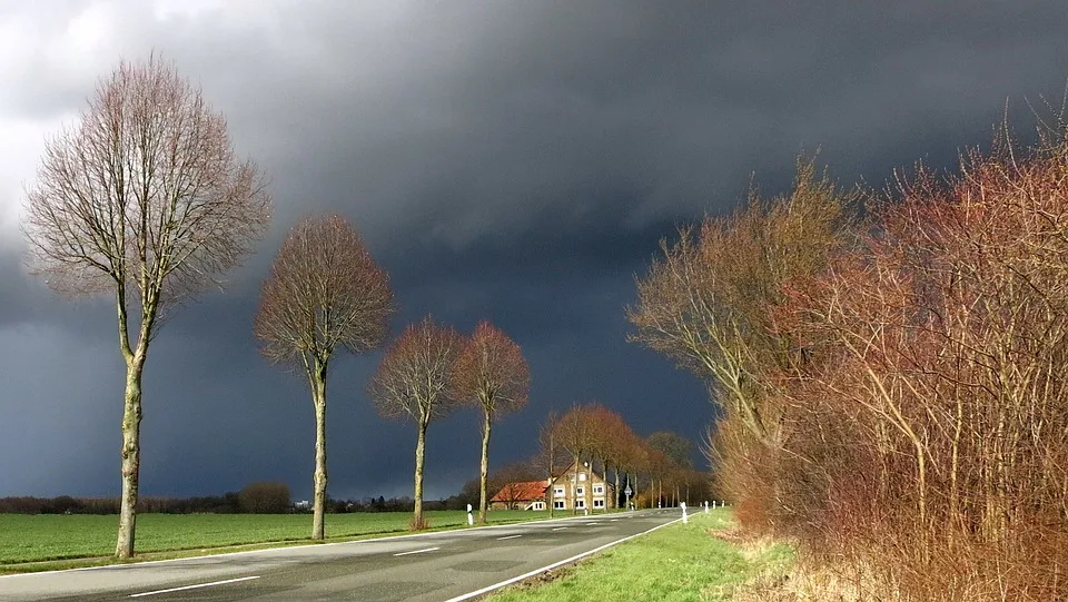 Starkes Gewitter droht: DWD warnt für Kreis Fulda und Umgebung