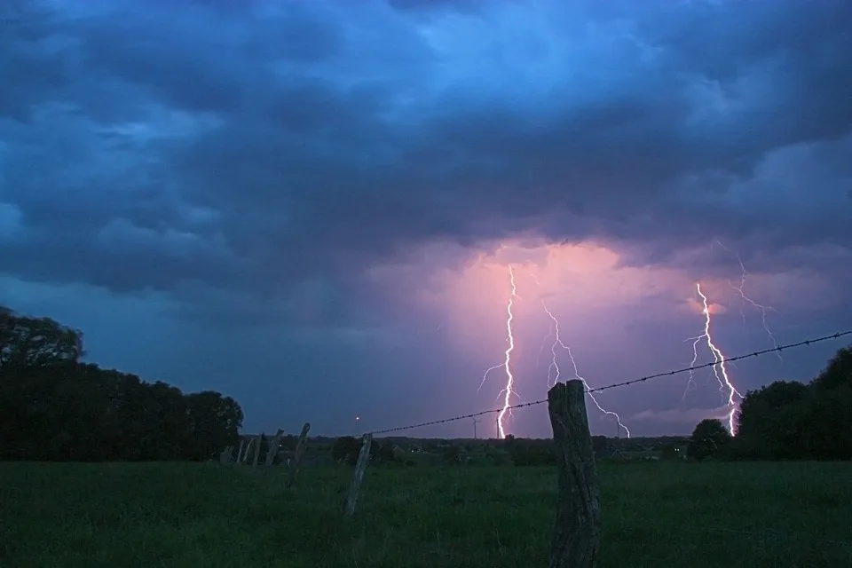 Unwetterwarnung für Thüringen: Gewitter und Starkregen drohen!