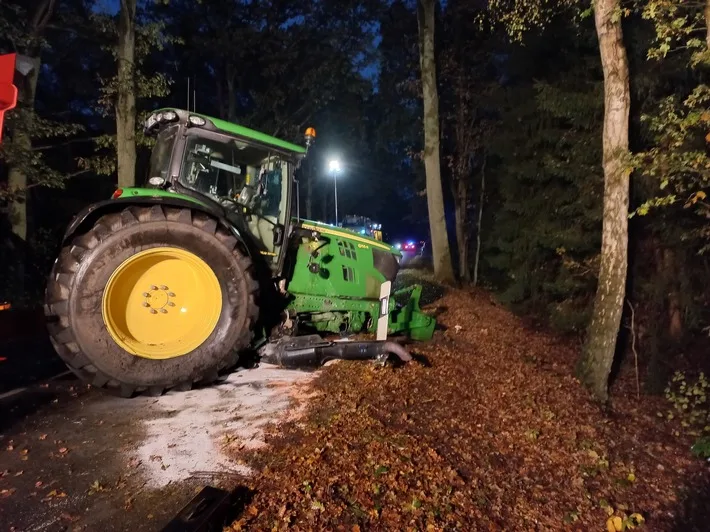 Drama in Lüneburg: Traktor-Unfall und Kupferdiebe auf der Flucht!