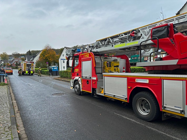 Einsatz der Feuerwehr Herdecke: Ölspuren und Rauchmelder-Alarm!