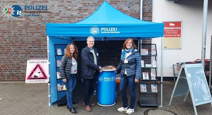 Kleve im Kampf gegen Taschendiebstähle: Polizeiprävention erfolgreich!