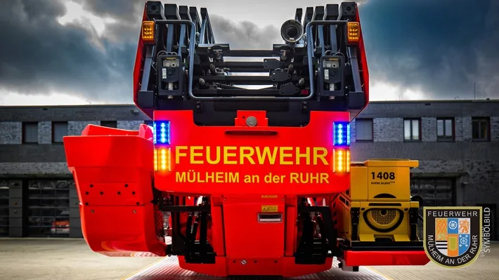 FW-MH: Zimmerbrand in Mülheim an der Ruhr