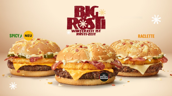 Big Rösti ist zurück: Winterhit und Fanhymne von McDonald s!