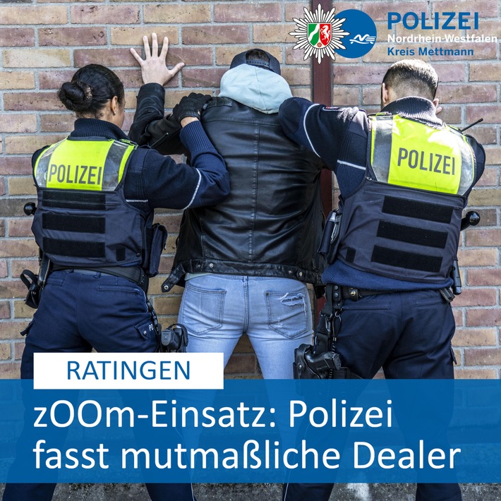 Drogenrazzia in Ratingen: Polizei nimmt zwei Verdächtige fest!