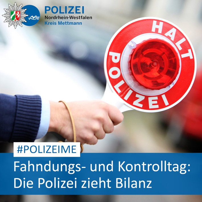 Fahndungs- und Kontrolltag: Polizei Mettmann verstärkt Sicherheit im Kreis!