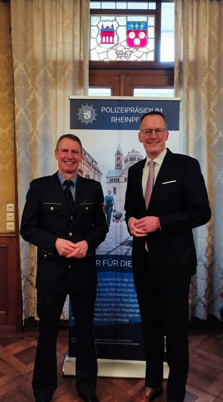 Neuer Polizeichef Andreas Sarter: Frischer Wind für Rheinpfalz!