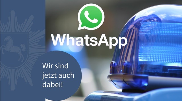 Polizei Lüneburg startet WhatsApp-Kanäle für mehr Bürgernähe!