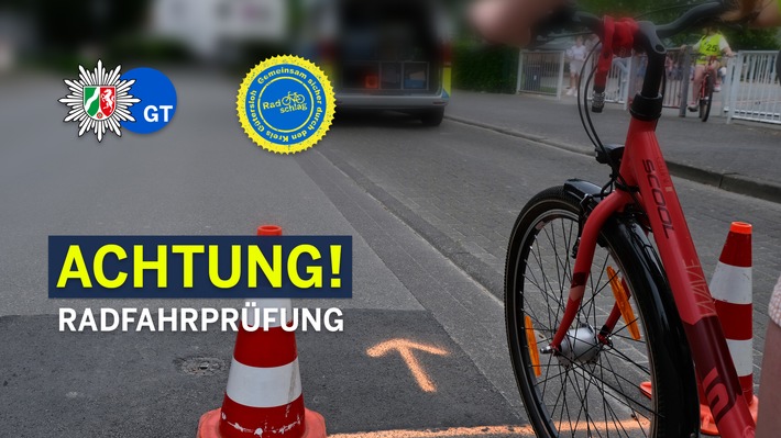 Radfahrprüfung an der Grundschule Neißeweg: Schüler auf Achse!