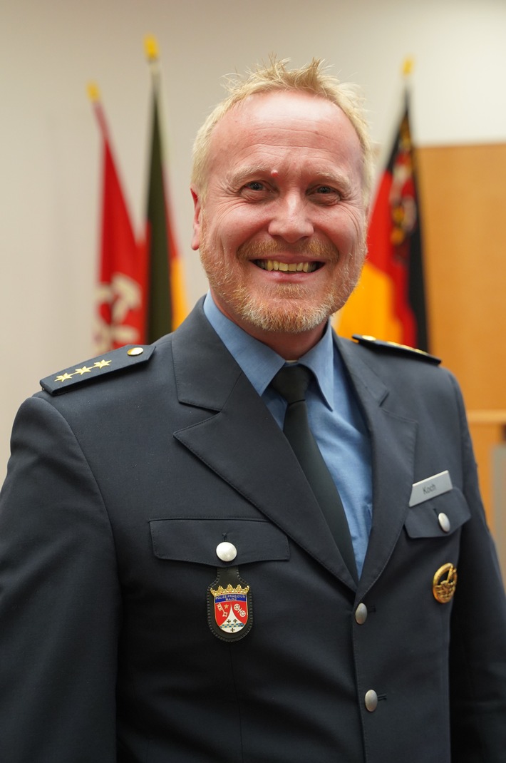 Ulrich Koch startet als neuer Polizeileiter in Mainz durch!