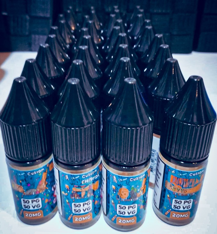 Zollstop im Raum Emden: 3.000 ml unversteuerte E-Liquids sichergestellt!