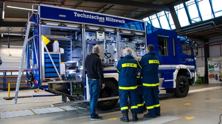 Drei neue Gerätekraftwagen für THW: So wird Bremen noch sicherer!