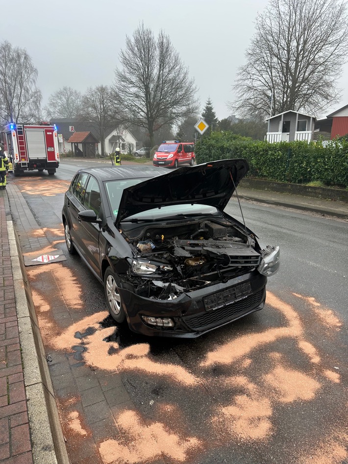 Einsatz der Feuerwehr Fredenbeck: Brand entpuppt sich als Verkehrsunfall!