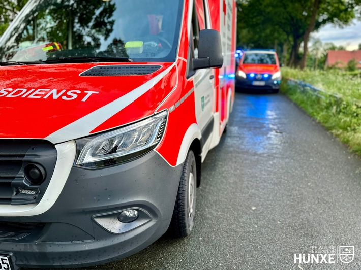 Feuerwehr Hünxe: Zwei Rettungseinsätze an einem Wochenende!