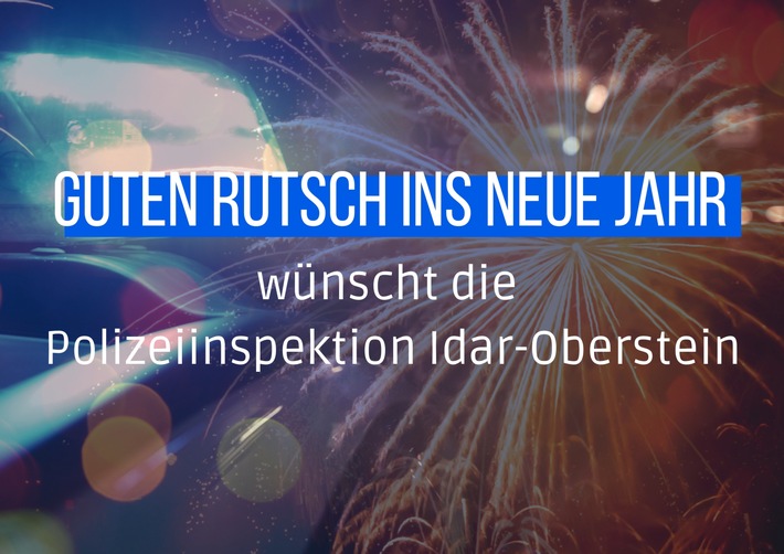 Feuerwerk mit Verantwortung: Polizei wünscht sicheres Silvester!