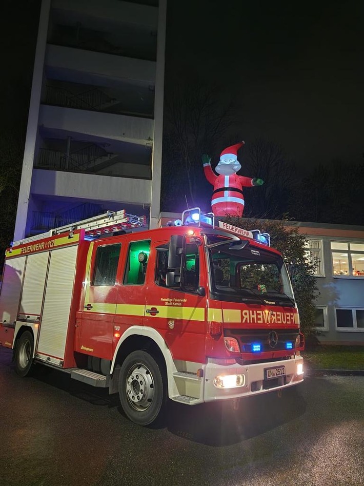 Freiwillige Feuerwehr Kamen: Friedliche Weihnachten trotz Trauer