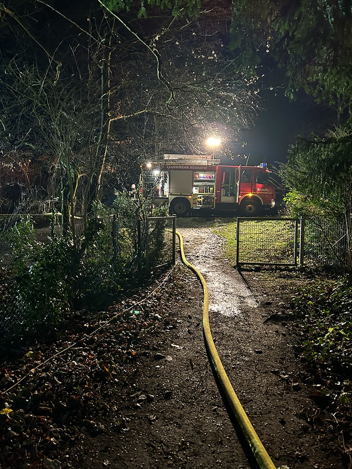 Großeinsatz der Feuerwehr: Brand in Hoffnungsthal schlägt hohe Wellen!