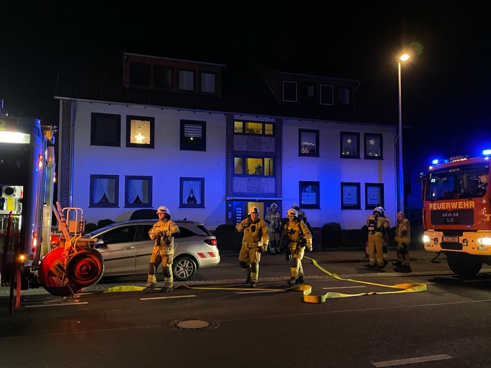 Heldenhafte Feuerwehr rettet Weihnachten: Küchenbrand in Lehrte schnell gelöscht!