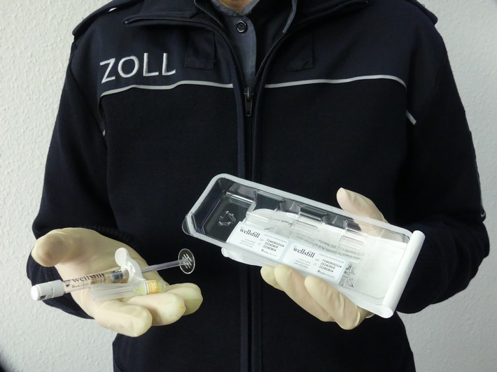 Koblenz: Zoll beschlagnahmt 250 illegale Hyaluronspritzen aus Südkorea!