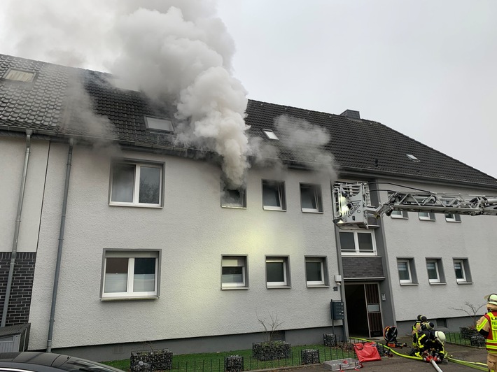 Küchenbrand in Gladbeck: Katze rettet sich in letzter Sekunde!