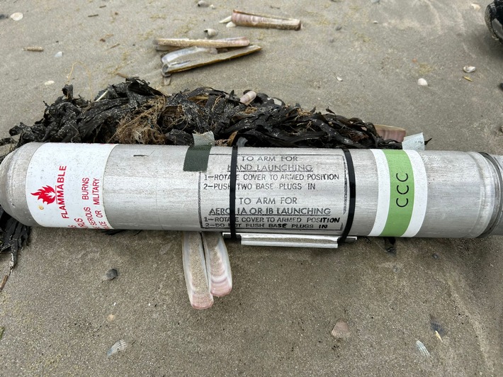 Mysteriöser Munitionsfund am Juister Strand löst Alarm aus!