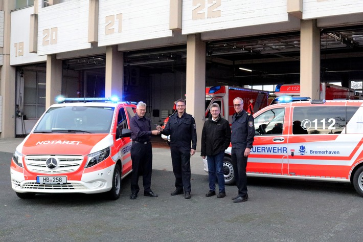 Neue Rettungsfahrzeuge für Bremerhaven: Feuerwehr verstärkt Sicherheit!