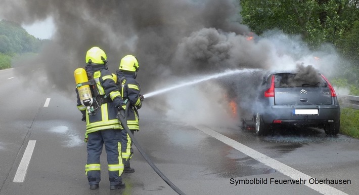 Oberhausens Feuerwehr zieht ruhige Weihnachtsbilanz: Nur 8 Einsätze!