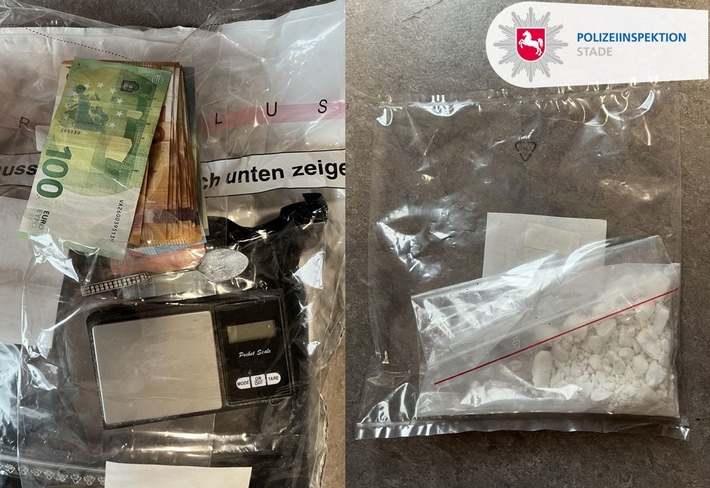 Razzia in Buxtehude: Polizei beschlagnahmt Drogen und über 1.000 Euro!