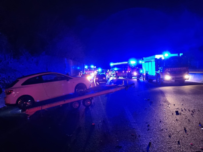 Riesenstau auf der A3: Verkehrsunfall mit mehreren Verletzten!