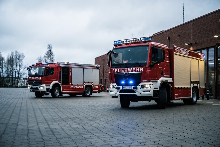 Rostock stärkt Feuerwehr: Neue Einsatzfahrzeuge für Gehsdorf und Heide!