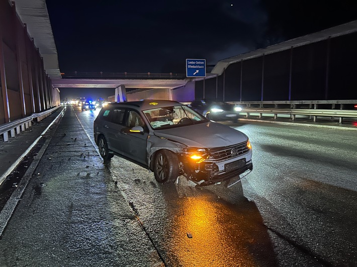 Schock auf der A65: Junges Leben nach Unfall nur leicht verletzt!