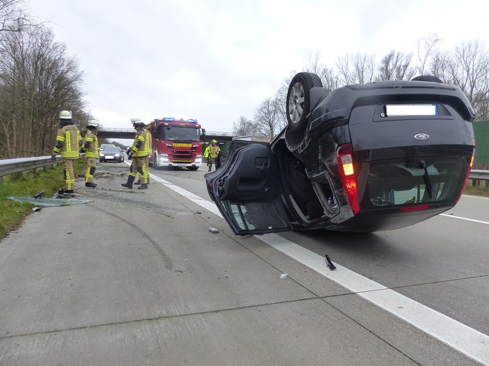 Schwere Verkehrsunfälle auf der BAB27: Fünf Verletzte!