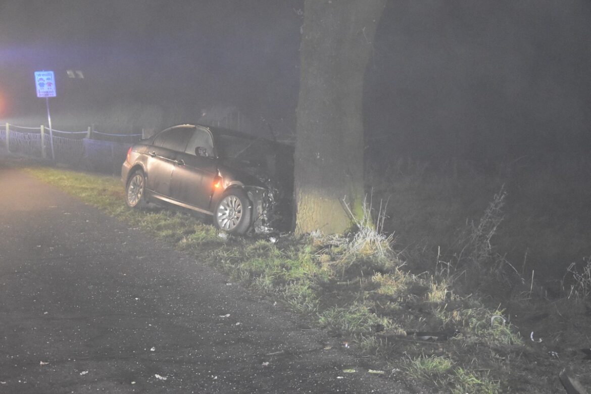 Fahranfängerin verunglückt in Wildeshausen: BMW kracht gegen Baum!