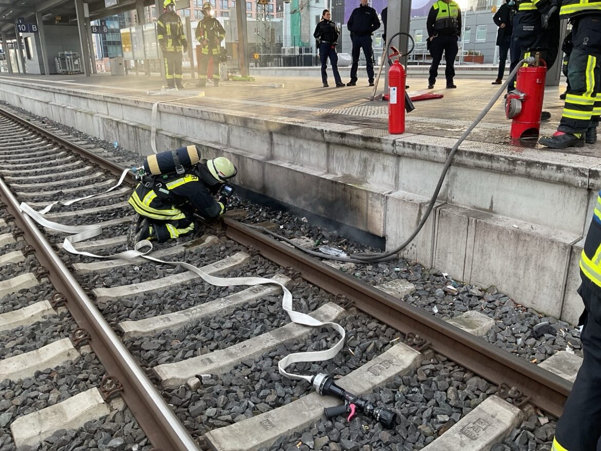 Feueralarm am Hauptbahnhof Dortmund: Großeinsatz der Feuerwehr!