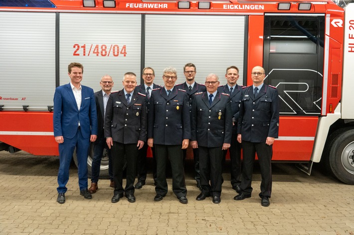 Feuerwehr Eicklingen feiert Höchstleistungen: Ehrungen und Beförderungen!