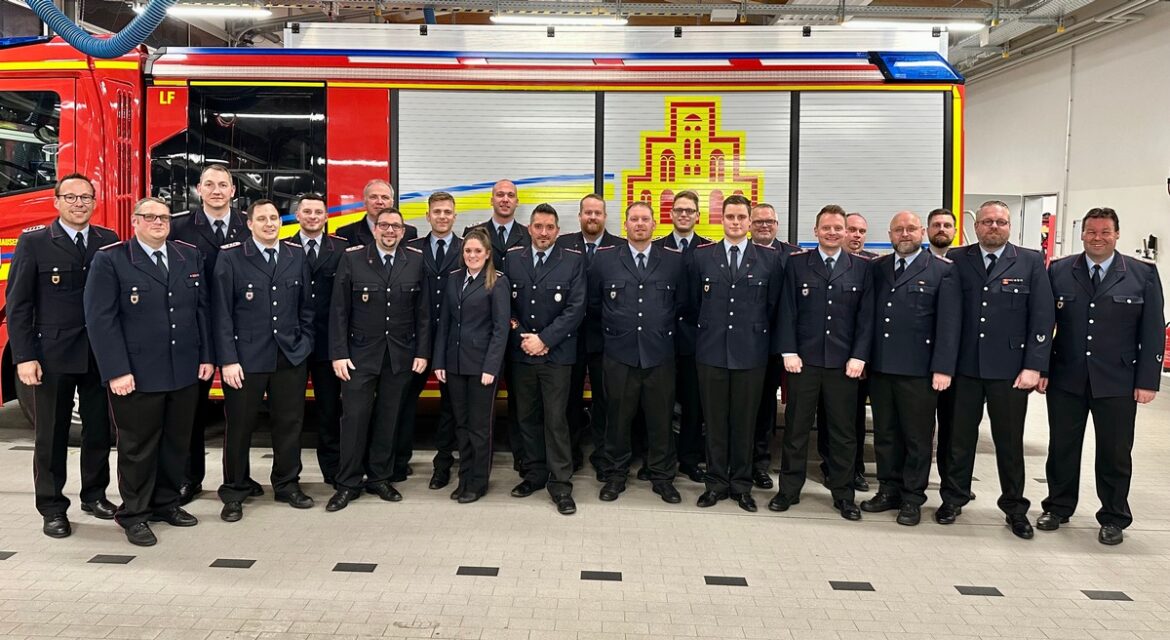 Feuerwehr Wildeshausen blickt auf ereignisreiches Jahr zurück!