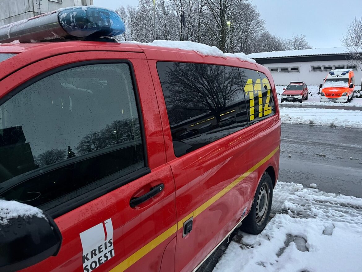 Feuerwehren im Kreis Soest: Einsatzkräfte unter Kontrolle nach Frost!