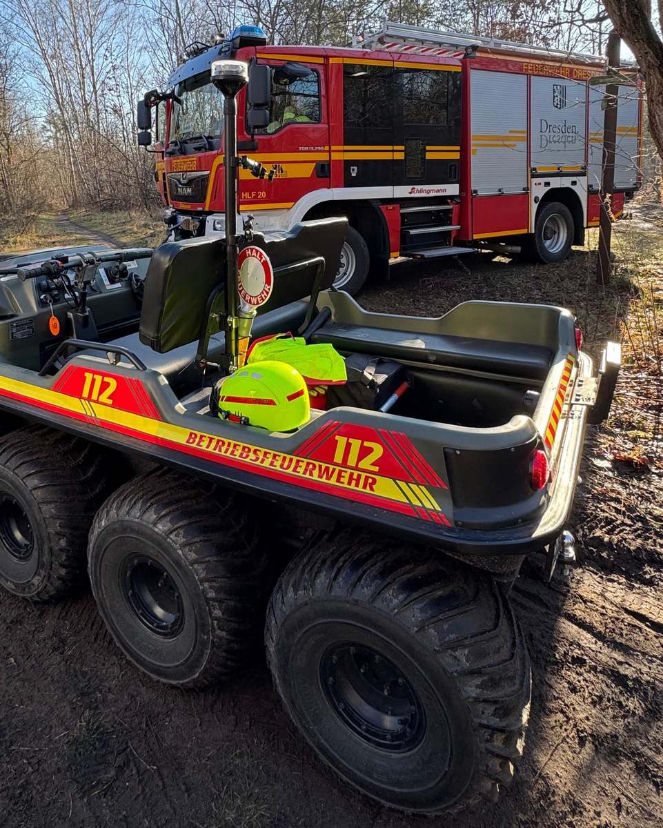 Heldenhafte Retter: Feuerwehr Dresden kämpft gegen Flammen und Hilfe!