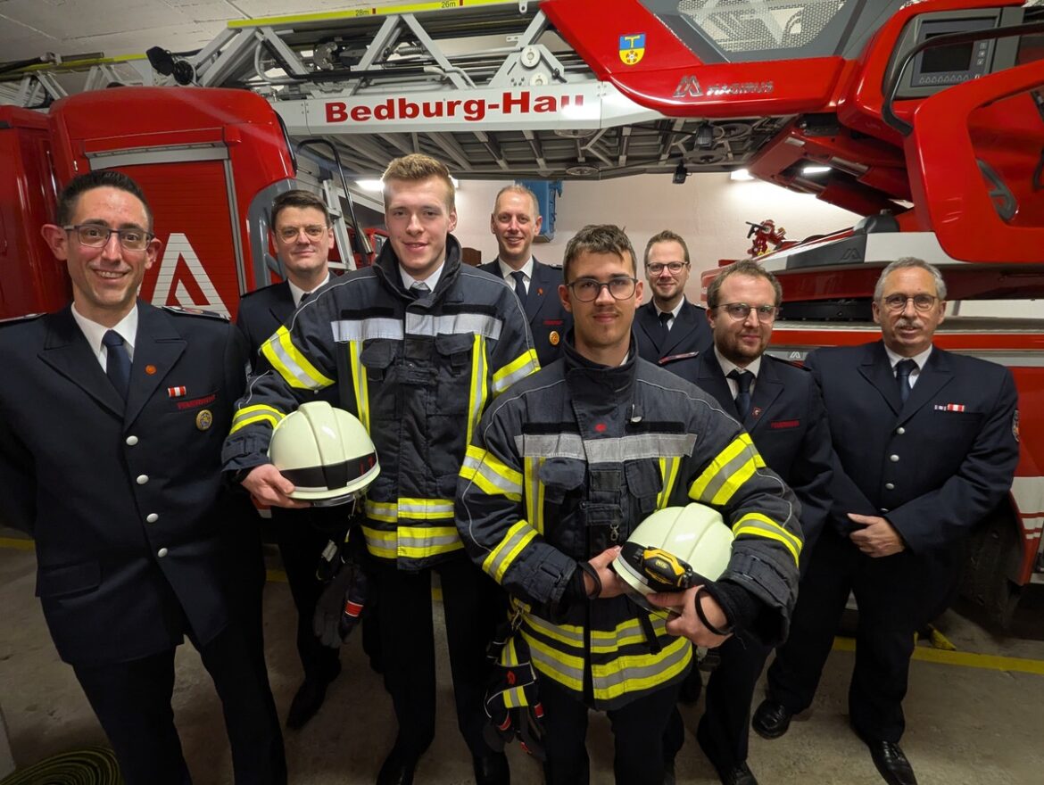 Junge Feuerwehrhelden aus Bedburg-Hau starten in den aktiven Dienst!