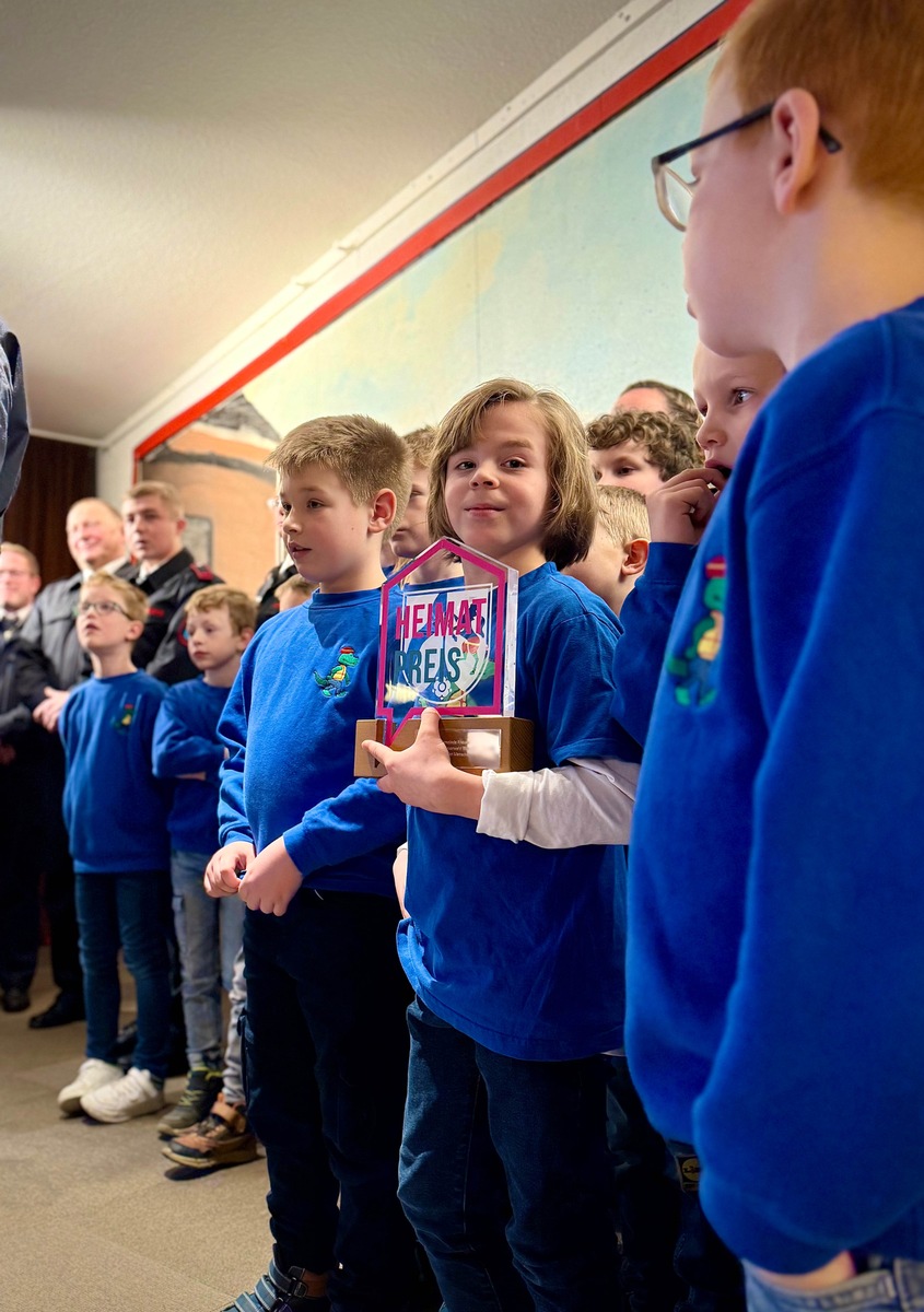 Kinderfeuerwehr Rheurdt gewinnt Heimatpreis – Ein Grund zum Feiern!